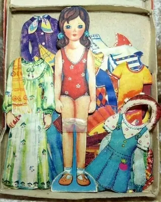 Бумажные Куклы с Одеждой