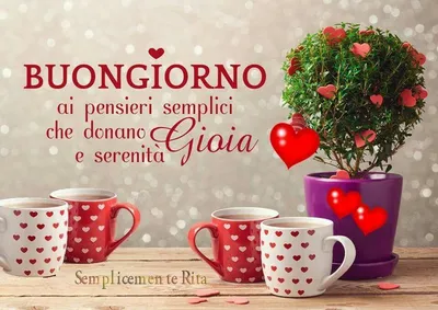 Buona giornata | Buongiorno, Pensieri felici, Buongiorno bellissimo