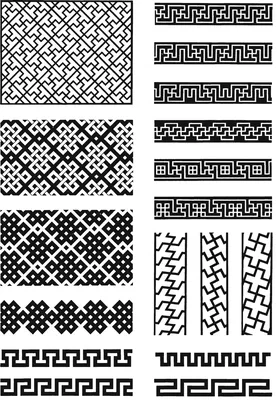 узоры на бурятских платьях | Этнические узоры, Узоры, Этнические рисунки