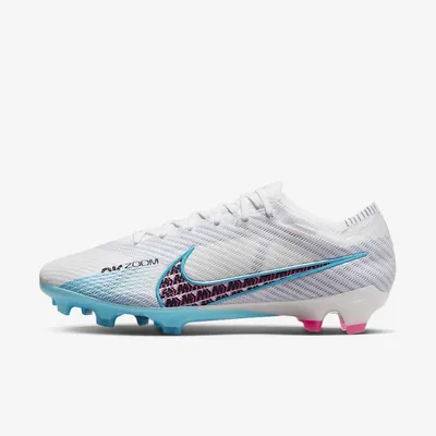 Футбольные бутсы Nike Phantom GX Elite FG голубые с носком - купить по цене  7990 руб. в Москве