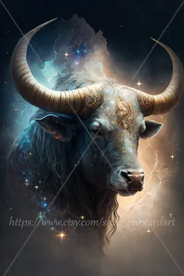 Golden Bull Painting - Premium Wall Street Art - Luxury Wall Art