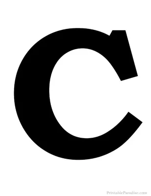 The letter C (Black)" Photographic Print for Sale by drawingbystephx |  Redbubble