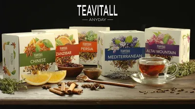 Новинка! Классические чаи Teavitall Anyday Classic - Green Life