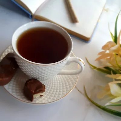 Чай с шоколадом | Шоколад, Чай, Кофе