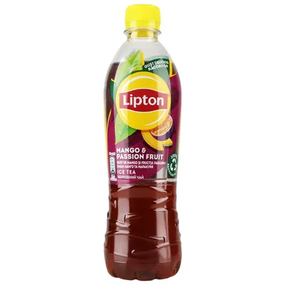 Чай Lipton холодный черный манго-маракуйя 0,5л ᐈ Купить по выгодной цене от  Novus