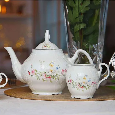 Чайный сервиз "Бернадеtt" на 6 персон, 17 предметов 950177: купить с  доставкой по Москве от Aura of BOHEMIA - Аура Богемии