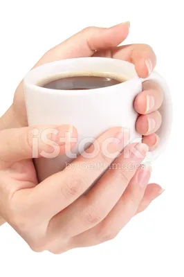 Фото с чашкой черного кофе-эспрессо | Красивые с кофе в руках Фото №952088  скачать