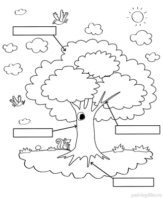 НОД по рисованию «Осеннее дерево» (4 фото). Воспитателям детских садов,  школьным учителям и педагогам - Маам.ру