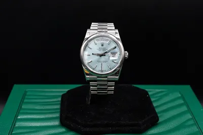 Часы Rolex Datejust: Oyster, 41 мм, сталь Oystersteel и белое золото.  m126334-0001 | Mercury