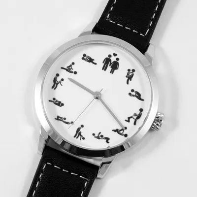 Наручные часы Камасутра с сексуальными позами для подарка в ArtStore |  Артикул SEX18BL