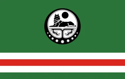 File:Flag of Chechen Republic of Ichkeria (with Coat of Arms).svg -  Wikimedia Commons