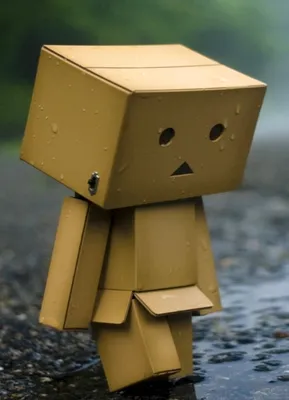 Человек коробка, cute, милый, …» — создано в Шедевруме
