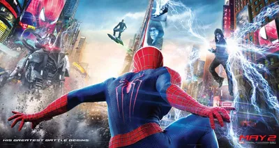 Фильм «Новый Человек-паук: Высокое напряжение» / The Amazing Spider-Man 2  (2014) — трейлеры, дата выхода | КГ-Портал