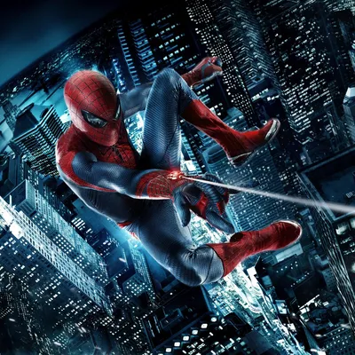 Обои city, web, новый человек паук, высокое напряжение, the amazing spider  man 2 картинки на рабочий стол, раздел фильмы - скачать