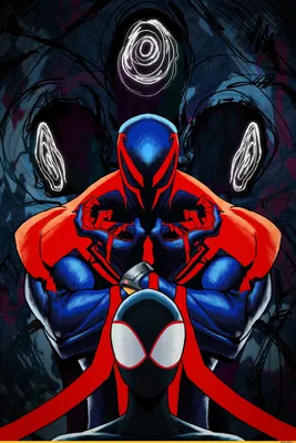 Скачать Marvel's Spider-Man "Улучшенный костюм Человек-паук 2099" - Скины