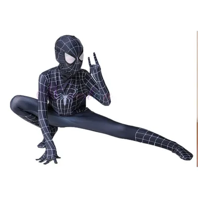 Костюм Человека-паука Tobey Maguire, черный/красный костюм паука Raimi,  костюм супергероя зентая для косплея, костюмы на Хэллоуин для  взрослых/детей | AliExpress