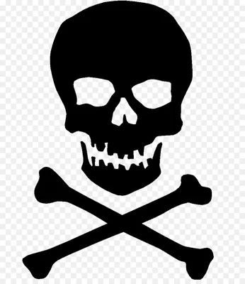 Skull And Crossbones png download - 735*1024 - Free Transparent Skull And  Bones png Download. - CleanPNG / KissPNG