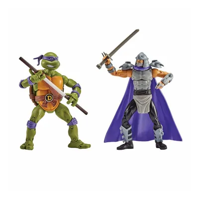 Набор фигурок TMNT "Черепашки-Ниндзя" Донателло против Шредера 81279 |  PlushevoToys