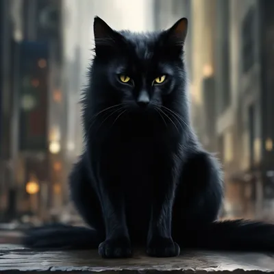 Черная кошка - это: | Пикабу