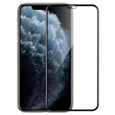 Защитное стекло 5D на весь экран для Apple iPhone 13/13 Pro, черная рамка -  купить с доставкой по выгодным ценам в интернет-магазине OZON (185031251)