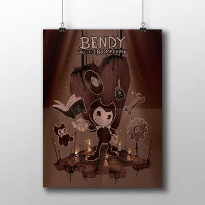 Костер Бенди и Чернильная Машина / Bendy and the Ink Machine  (ID#1044144289), цена: 263 ₴, купить на 