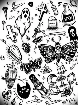Переводные временные татуировки для взрослых. Бабочки, надписи, цветы-  купить по выгодной цене в интернет-магазине OZON (894128164)