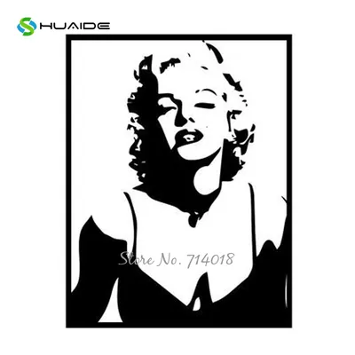 Картина "Мэрилин Монро и улетающее платье. Черно-белое фото" |  Интернет-магазин картин "АртФактор"
