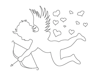 Раскраска Амонг Ас на День святого Валентина распечатать или скачать