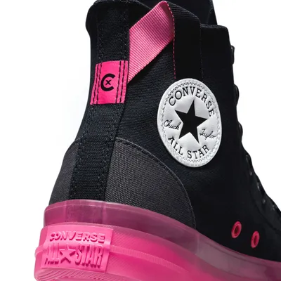 Купить Converse черно-розового цвета высокие Chuck Taylor All Star Cx в СПб  | KEDS SHOP