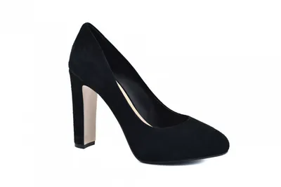 Женские черные туфли на каблуке И-8260-7 - купить недорого в интернет  магазине "OLLA", Украина.