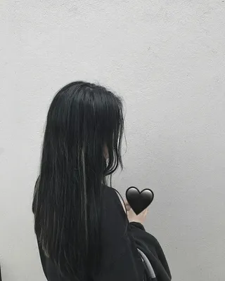 Длинные волосы черные со спины фото