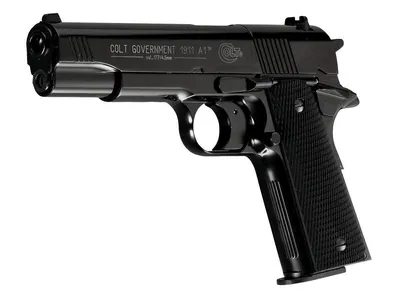 Пневматический пистолет Colt Government 1911 черный (Umarex)