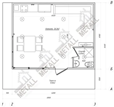 Чертеж проекта двухэтажного дома по доступной цене | Качественный чертеж  коттеджа от профессионалов