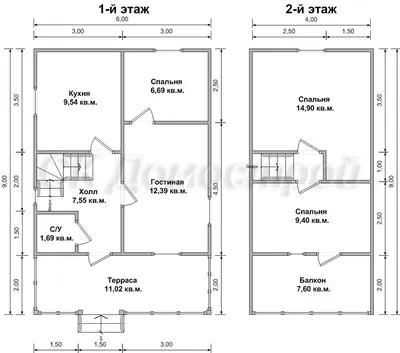 AutoCAD » Проекты домов бесплатно