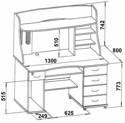Компьютерный стол своими руками 800 фото, чертежи, инструкции