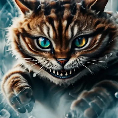 Картинки алиса в стране чудес, alice in wonderland, Чеширский кот, cheshire  cat, голова, синий, улыбка - обои 1920x1080, картинка №51415