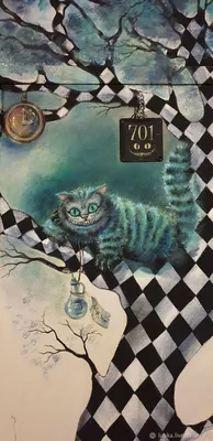 art :: красивые картинки :: чеширский кот :: Алиса в стране чудес (фильм) -  JoyReactor