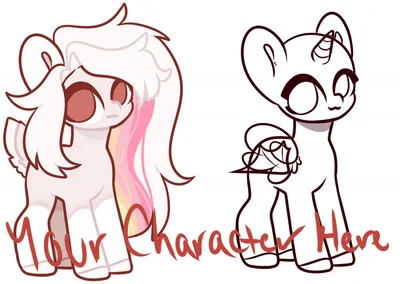 Chibi Pony Base Pack by CloverCoin