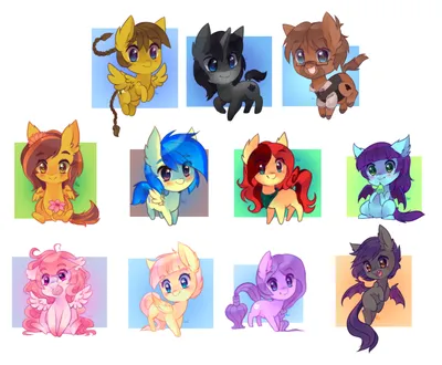 My Little Pony Friendship is Magic Photo: excessively chibi ponies | My  little pony friendship, Little pony, My little pony