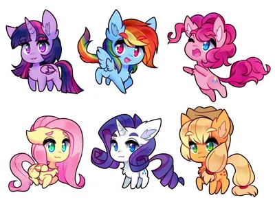 My Chibi Ponies by alexmakovsky on deviantART | My little pony coloring, My  little pony stickers, My little pony characters