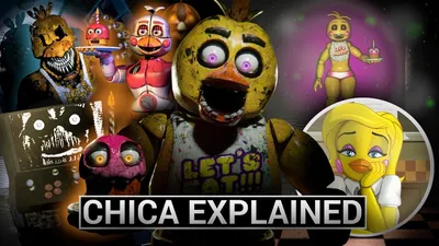 FNAF Animatronics Explained - CHICA (Five Nights at Freddys Facts) - YouTube