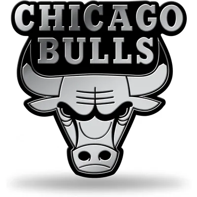 Car NBA Chicago Bulls Logo Badge Emblem Sticker Decal with adhesive