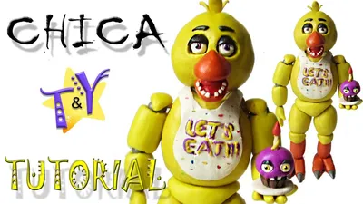 Аниматроник Чика/Chica (Фнаф/Fnaf), мягкая игрушка 20 см ( пять ночей с  Фредди) Five Nights at Freddy's 16832764 купить в интернет-магазине  Wildberries