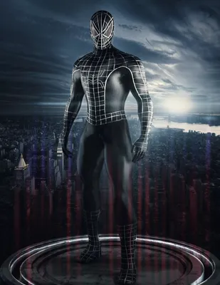 Скачать Marvel's Spider-Man "Черный костюм симбота из комиксов" - Скины