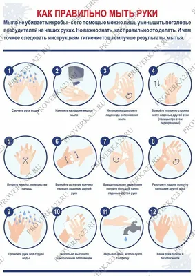 МБОУ "СОШ № 25", г. Ангарск - Как правильно мыть руки?