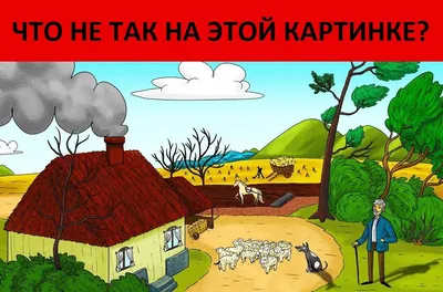 Тест на логику и внимательность: что не так с этой картинкой? | Вокруг Света