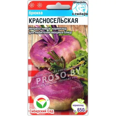 Купить Семена брюква в Интернет-магазине семян и растений по низкой цене в  Харькове, Черкассах, Киеве, Украине!