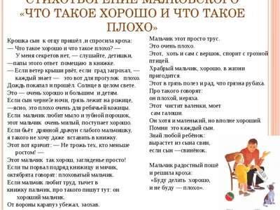 Стихотворение В.В. Маяковский "Что такое хорошо и что такое плохо" (Стихи  Русских Поэтов) Аудио - YouTube