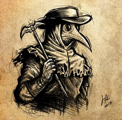 Plague Doctor XXI century / красивые картинки :: GreenFireArtist :: чумной  доктор :: art (арт) / картинки, гифки, прикольные комиксы, интересные  статьи по теме.