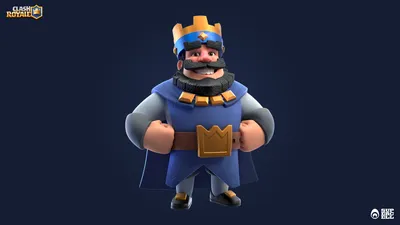 ArtStation - Clash Royale - King